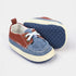 Pre Walker Shoes Grey Brown Denim Boat Shoes