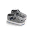 Prewalker Sandals for Baby Boys Grey Woven Corduroy Fisherman