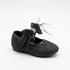 Black Pumps Shoes with Grid-Like Shimmer Pattern