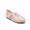 Pink Pumps Shoes with Pearlescent Party Design
