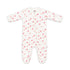 Basics Baby Girl Pink Rainbow Fleece Rompers 0–24M