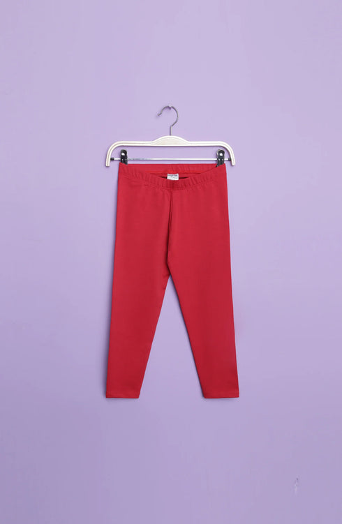 Red Basic Tights