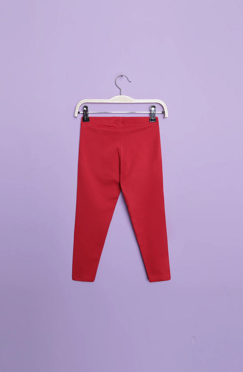 Red Basic Tights