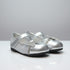 Silver Glitter Butterfly Mary Jane Pump Shoes