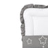 Basics White Grey Star Baby Carry Nest for Newborns 0m+