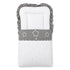 Basics White Grey Star Baby Carry Nest for Newborns 0m+