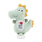 Stuff Toy Musical Rattle Green Dino