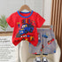 Toddlers McQueen Suit Red T-Shirt and Shorts Set