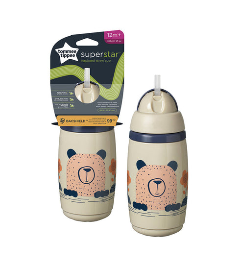 Tommee Tippee 1X Insulated Straw Cup AL IL Grey 266ML