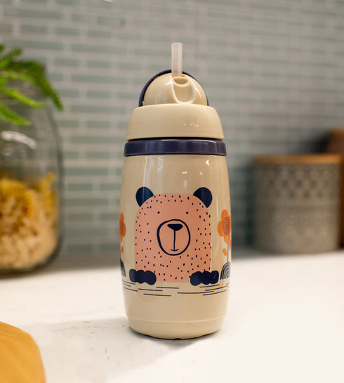 Tommee Tippee 1X Insulated Straw Cup AL IL Grey 266ML