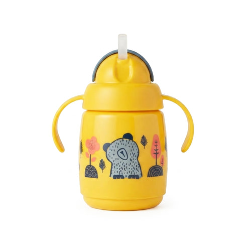 Tommee Tippee 1X TRNR Straw Cup AL IL Yellow 300ML
