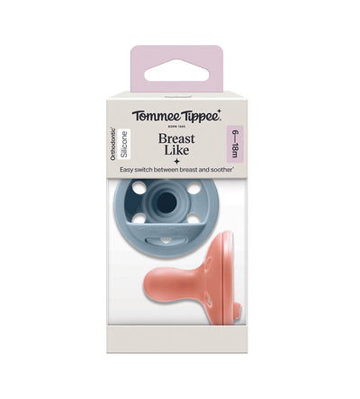 Tommee Tippee Breast-like Soothers 6-18M