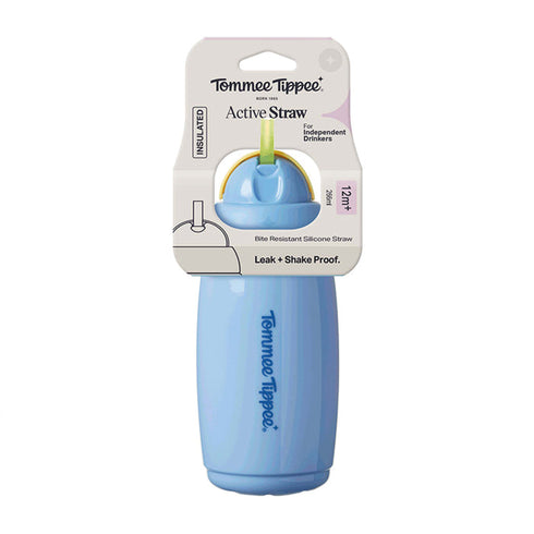 Tommee Tippee Insulated Sporty Spout & Straw Cup Blue