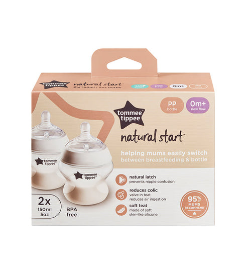 Tommee Tippee Natural Start Bottle Pack Of 2 150ML