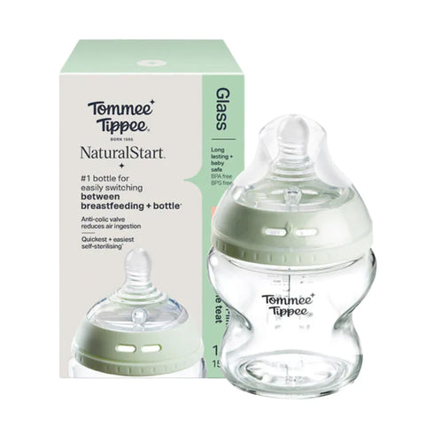 Tommee Tippee Natural Start Glass Feeding Bottle 150ML