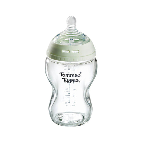 Tommee Tippee Natural Start Glass Feeding Bottle 250ML