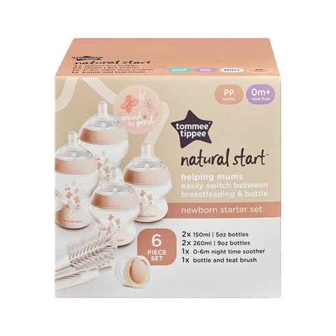 Tommee Tippee Natural Start Newborn Starter Set Butterfly