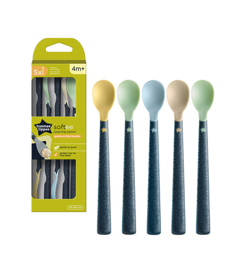 Tommee Tippee Softee Weaning Spoons 5 Pieces