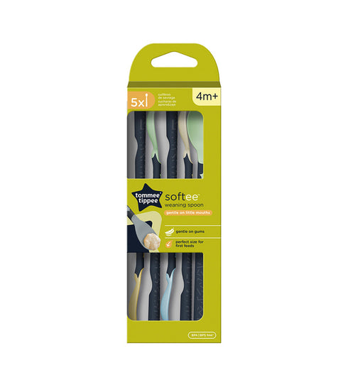 Tommee Tippee Softee Weaning Spoons 5 Pieces
