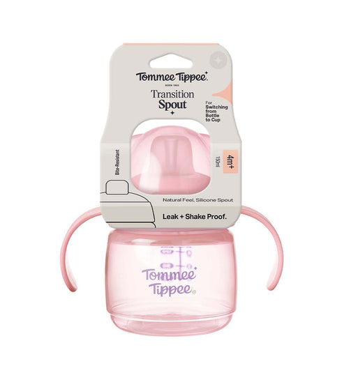 Tommee Tippee Transition Spout Cup Pink 150ml