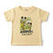 T-Shirt for Boys Beige Animal Kingdom