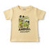 T-Shirt for Boys Beige Animal Kingdom