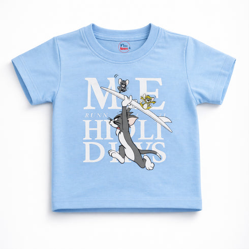 T-Shirt for Boys Blue Tom & Jerry