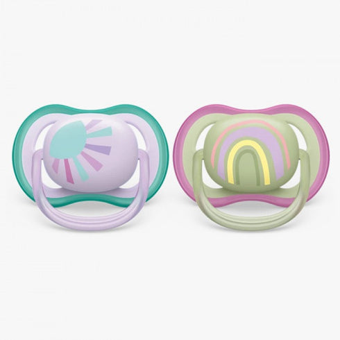 Philips Avent Ultra Air Pacifier 0–6M (2 Pack) SCF085/59