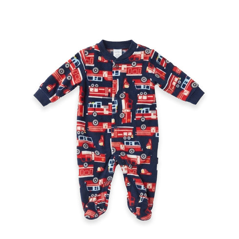 Fleece Vans Baby Boy Romper For Winter 0-9M