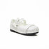 White Glittered Pump Shoes