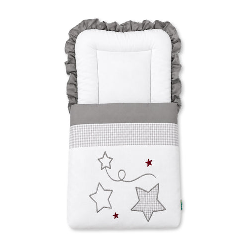 Basics White Star Baby Carry Nest for Newborns 0m+