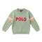 Woolen Green Polo Baby Boy Sweater