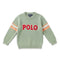 Woolen Green Polo Baby Boy Sweater