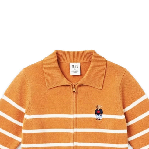 Woolen Zipper Baby Boy Sweater