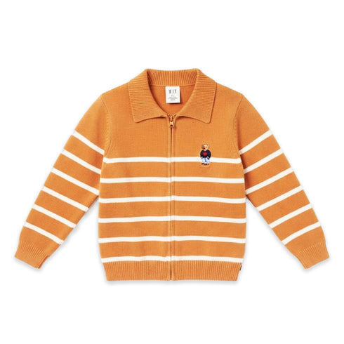 Woolen Zipper Baby Boy Sweater