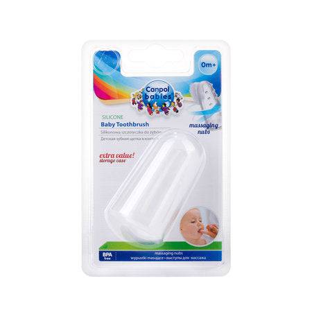 Canpol Babies Silicone Toothbrush For Gums And Teeth With Case 56/159