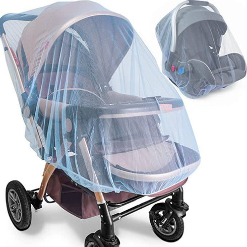 Baby stroller mosquito net - perfect bug net for strollers, bassinets, cradles, playards, pack n plays and portable mini crib