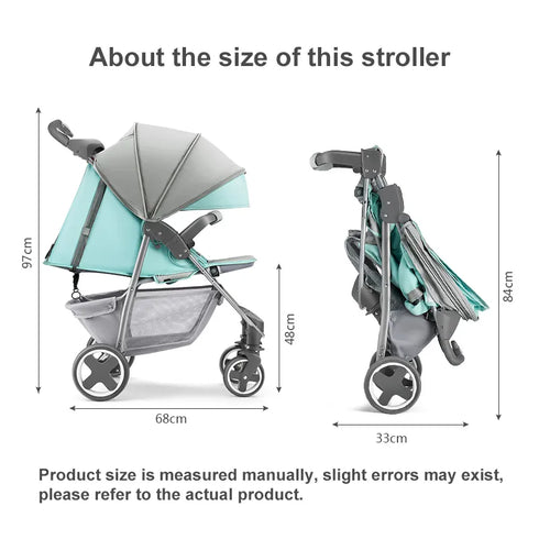 Shenma Lightweight baby stroller Compact fold Four-wheel shock Absorption -SK9-2