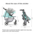 Shenma Lightweight baby stroller Compact fold Four-wheel shock Absorption -SK9-2