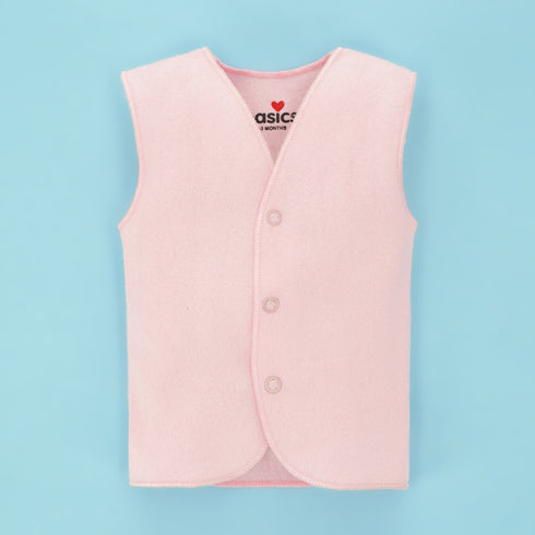 Basics sleeveless fleece vest