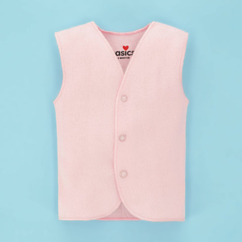 Basics sleeveless fleece vest