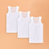 Basics Cotton White Sando Vests Pack Of 3