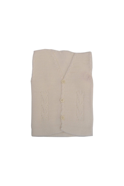 F/Open Woolen Sleeveless Vest
