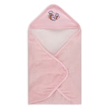 Infant Soft Cotton Hooded Rainbow Stripes Printed Wrapping Sheet -14337