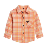 Boys Cotton Formal Long Sleeves Shirts 17150