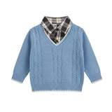 Toddler Boys Soft Wool Formal Sweater 17327