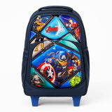 Kids Exclusive Avengers School Trolly Bag 16546