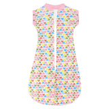 Infant Soft Cotton Hearts Printed Swaddle Pod -14800