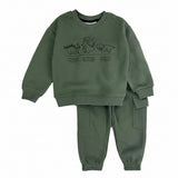 Toddlers Roar Character Track Suit Fleece Sweatshirt With Trouser 16832