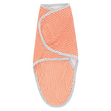 Infant Soft Cotton Striped Stickon Swaddle -14799